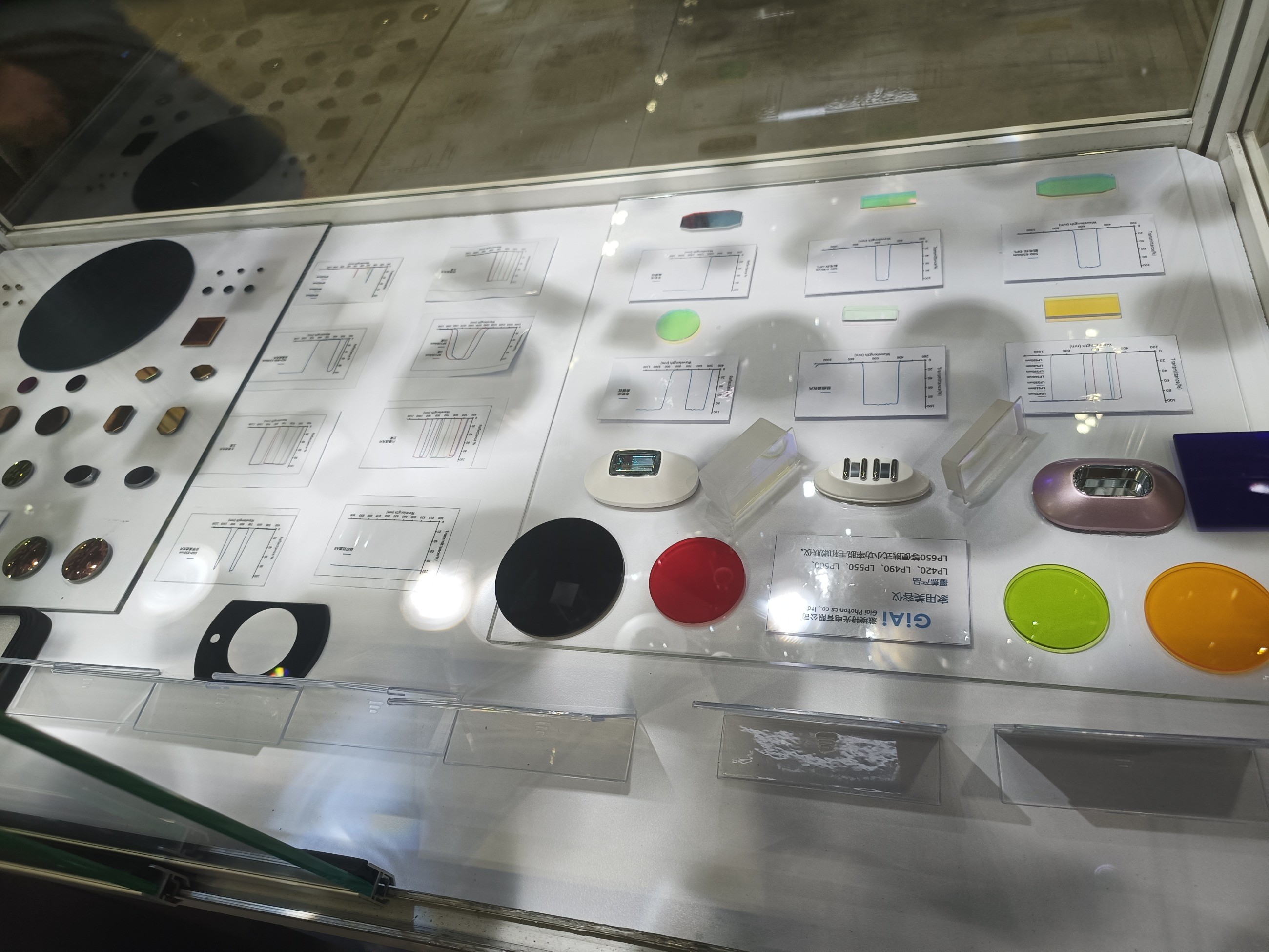 激埃特光博會(huì)濾光片展品